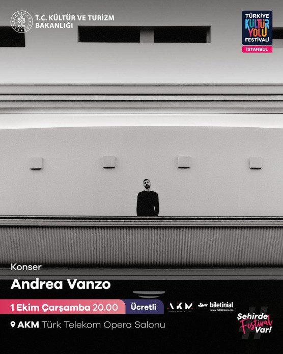 Andrea Vanzo ile Türkiye Kültür Yolu Festivali’nde Post-Minimalist Sesler ve Yeni Albüm Heyecanı