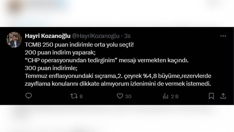 TCMB PPK Kararı: Piyasaların Yeni Dengesi ve Analist Tespitleri